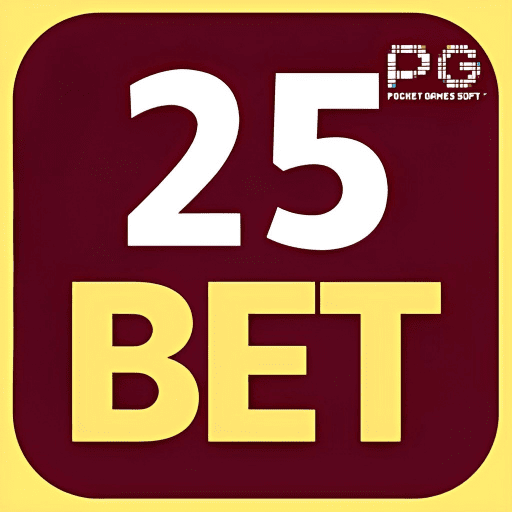 Imagem promocional da 25BET mostrando a plataforma e suas vantagens